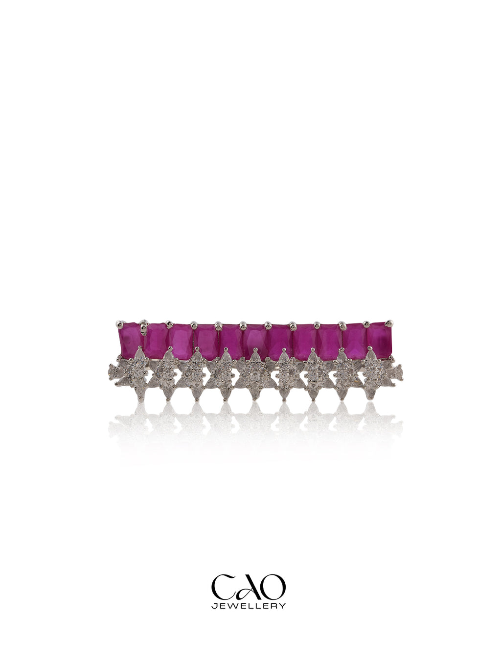 Ruby Edge Ring