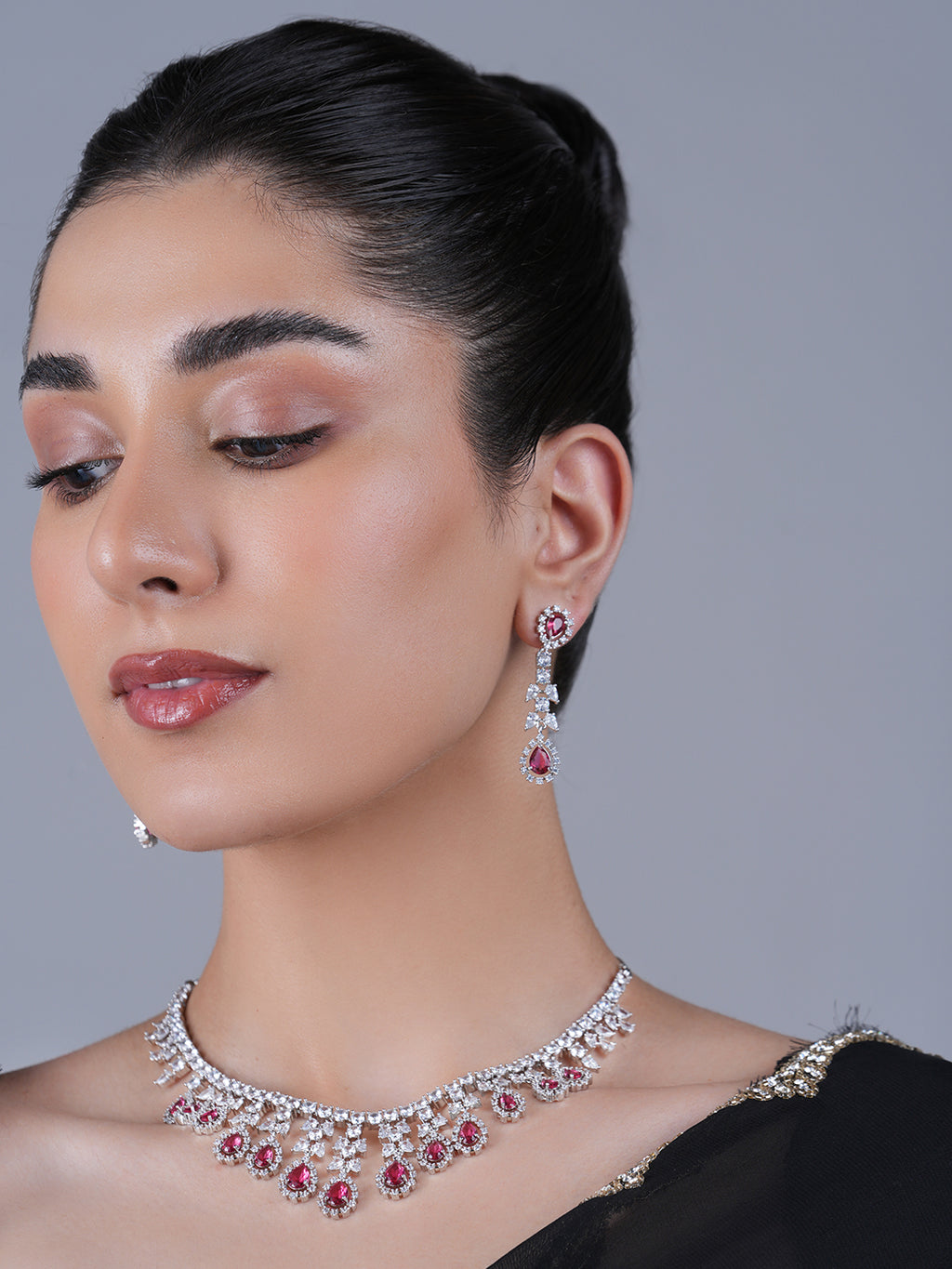 Heavy Designer AD Necklace