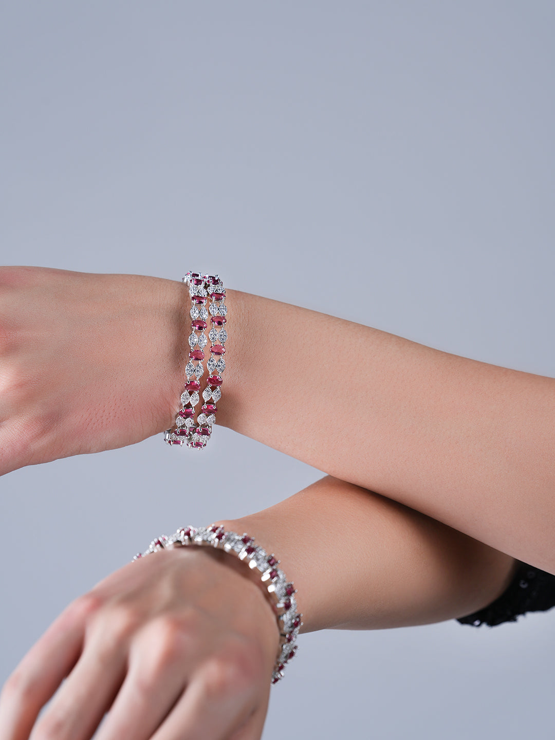 Red AD Bangles