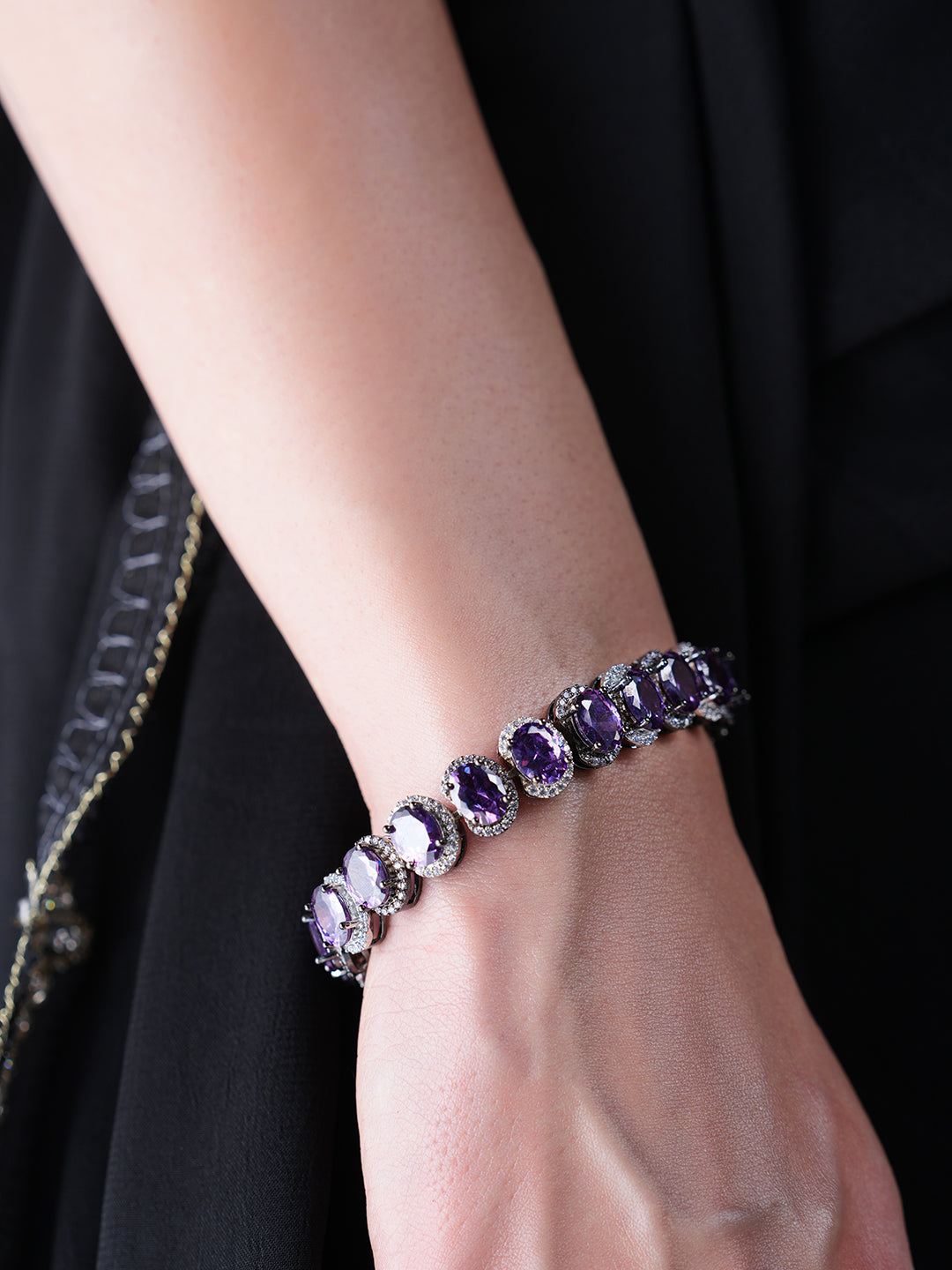 Black Polish AD Bracelet