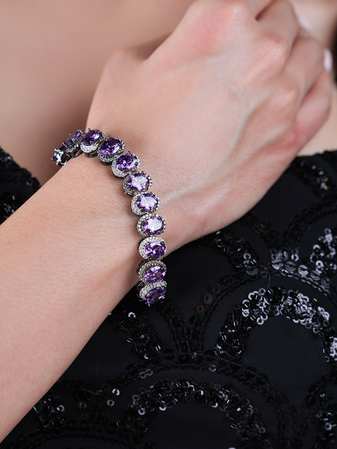 Black Polish AD Bracelet