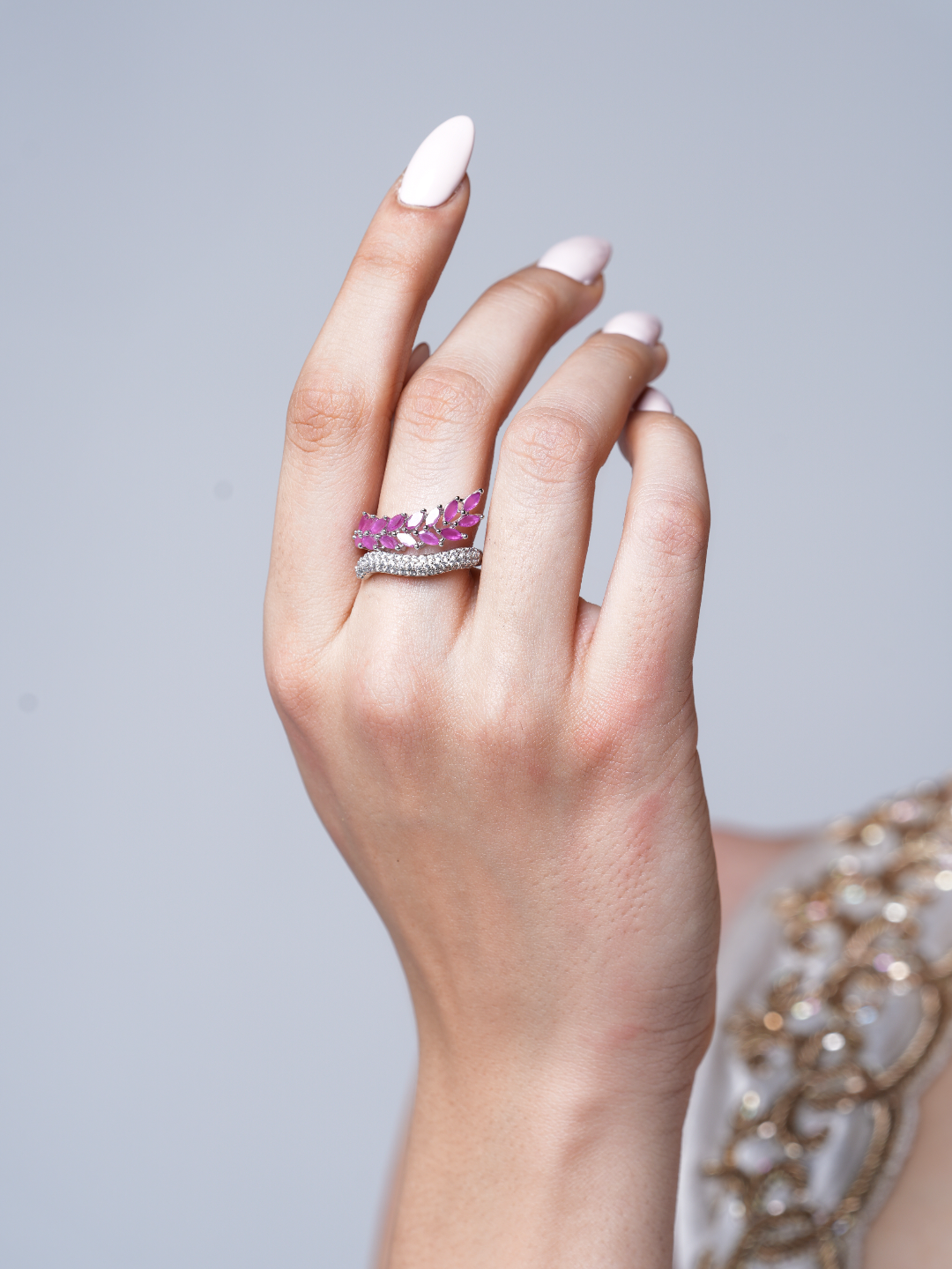 Small Designer AD Ring