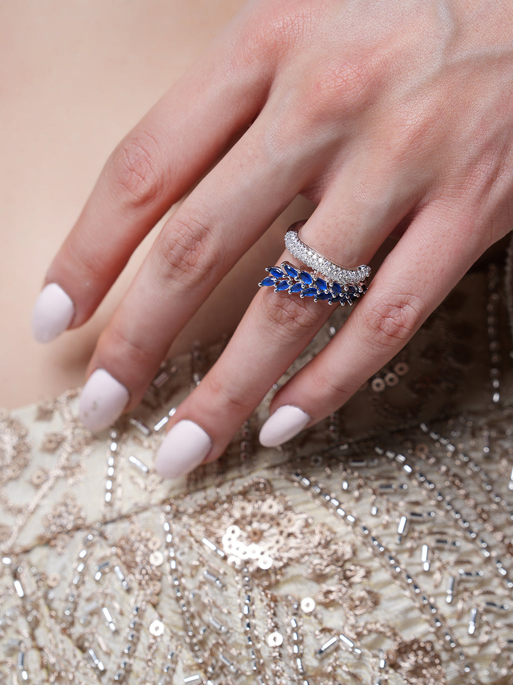 Small Designer AD Ring