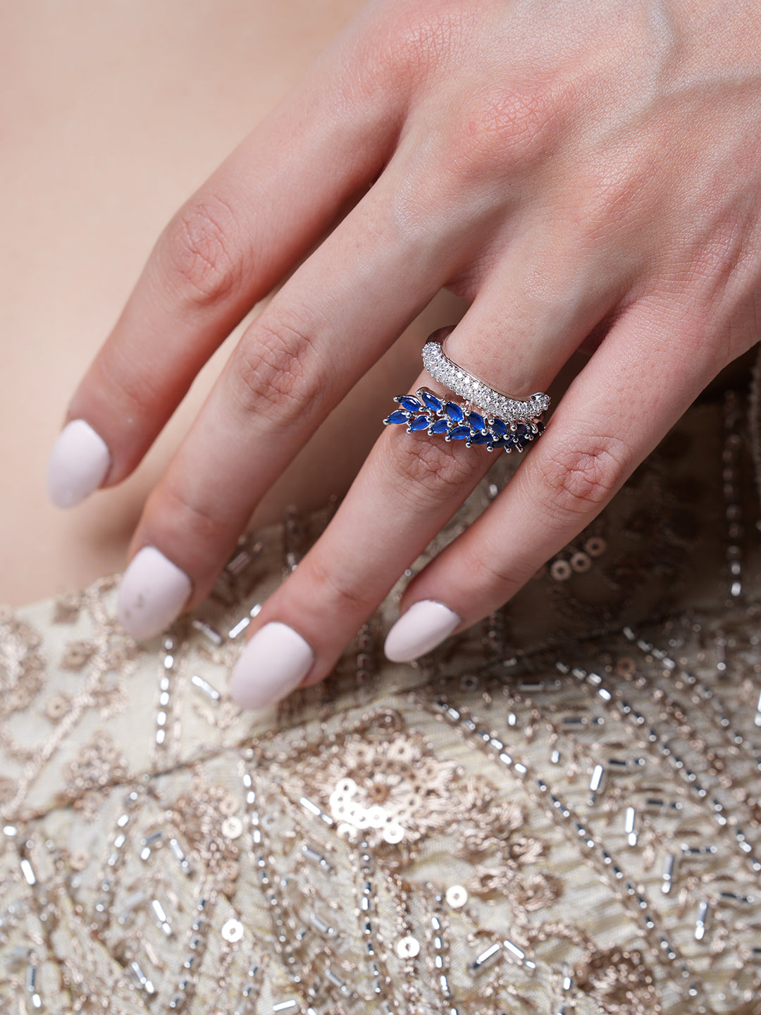 Small Designer AD Ring