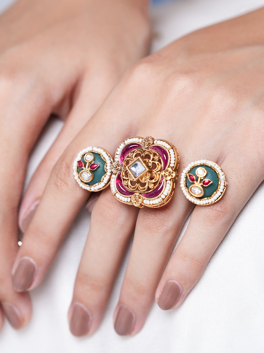 Heritage Two Finger Ring