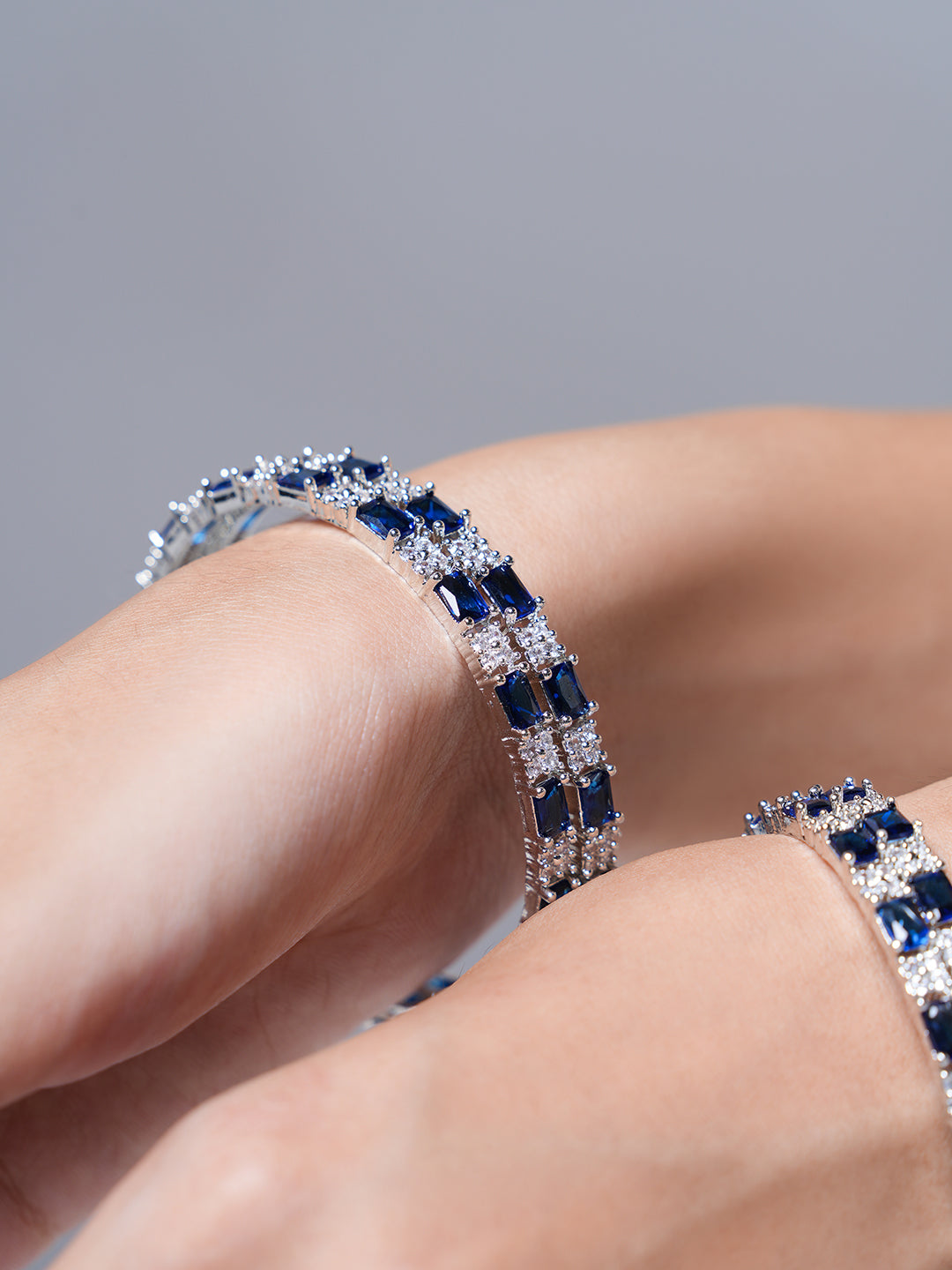 Blue AD Bangles
