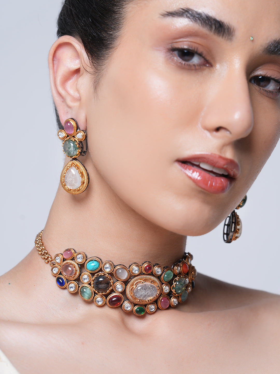 Small Navratan Choker
