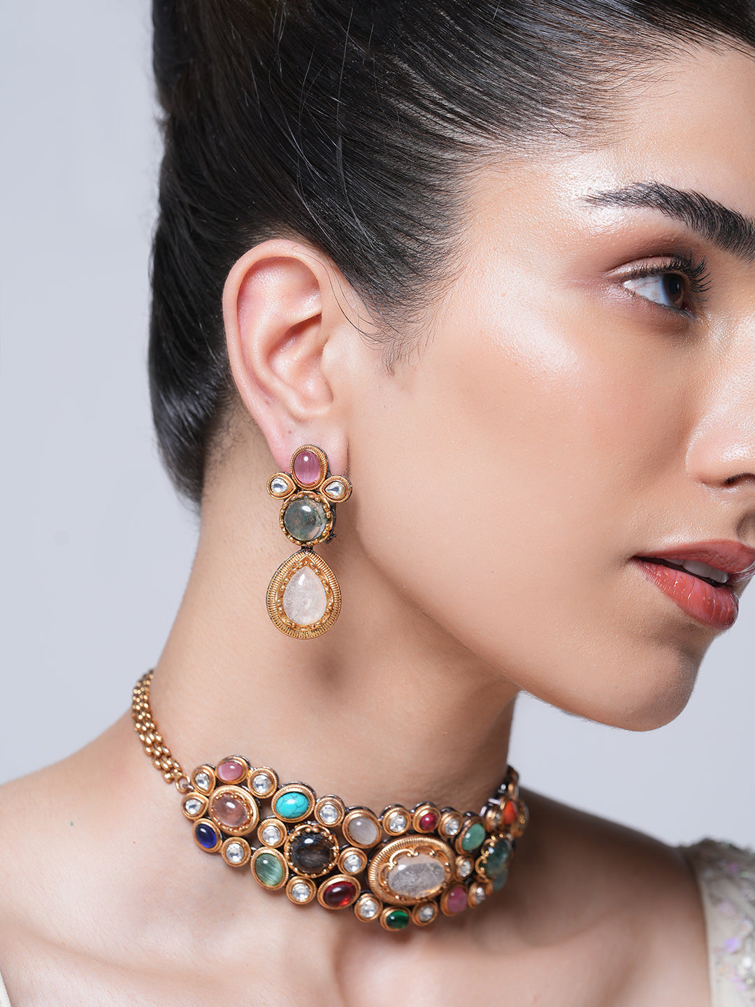 Small Navratan Choker