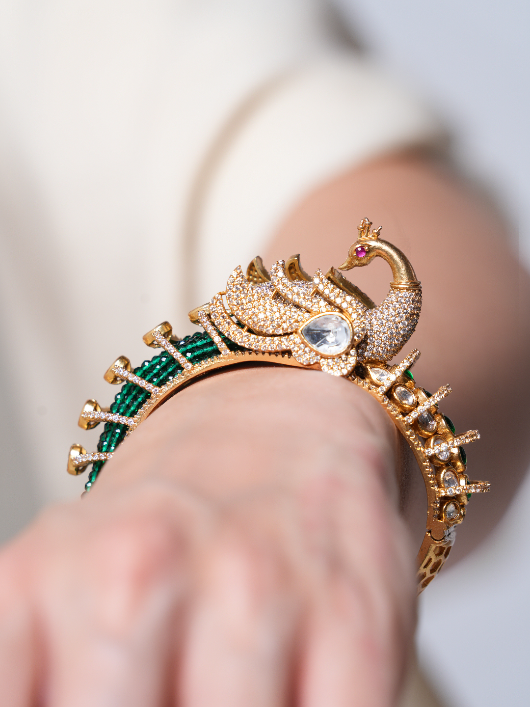 Designer Peacock Premium Bracelet