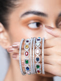 Designer AD Multicolor Bangles
