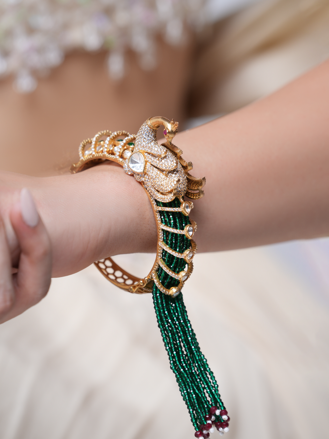 Designer Peacock Premium Bracelet