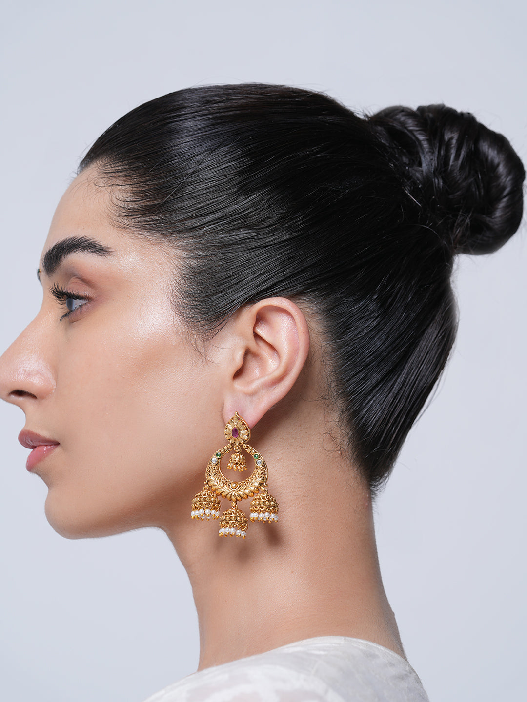 Designer Lightweight Antique Jhumki
