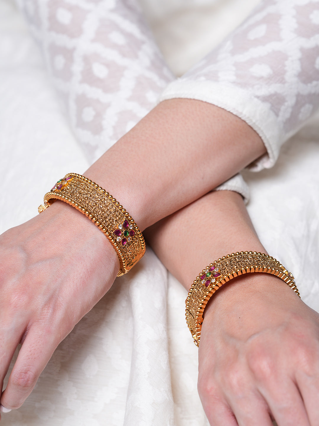 Heavy Matt Polish Bangles