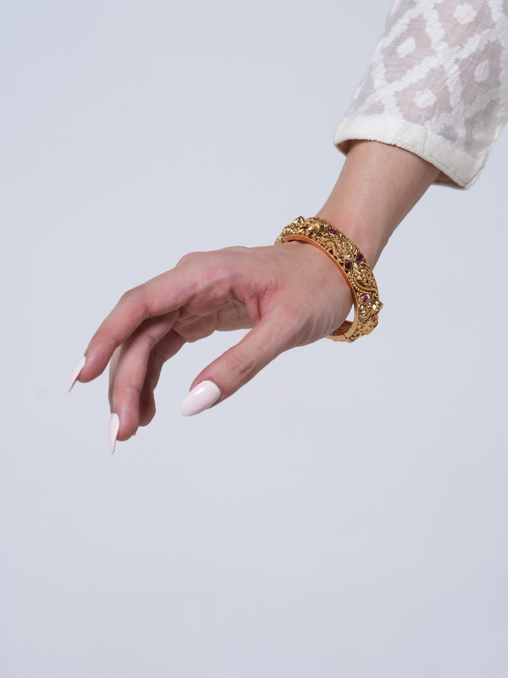 Matt Polish Antique Bangles