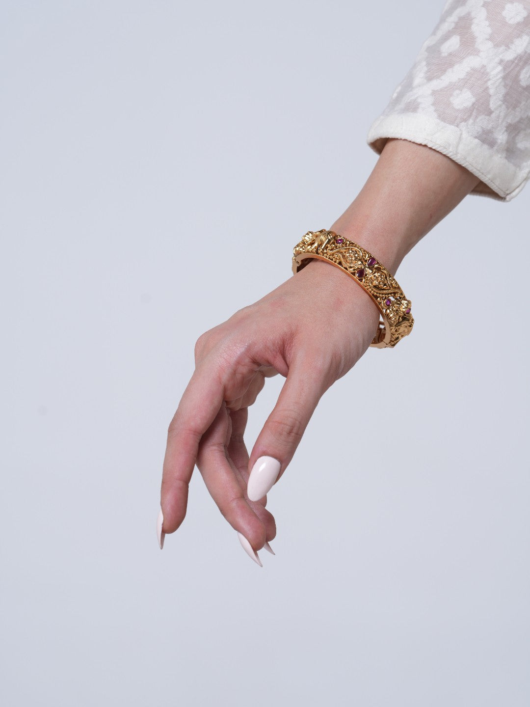 Matt Polish Antique Bangles