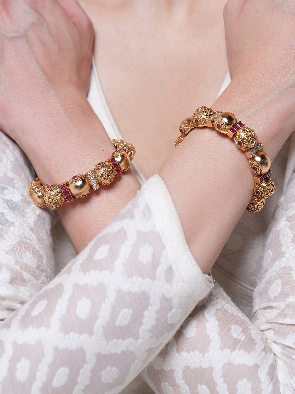 Premium Gold Polished Bangles