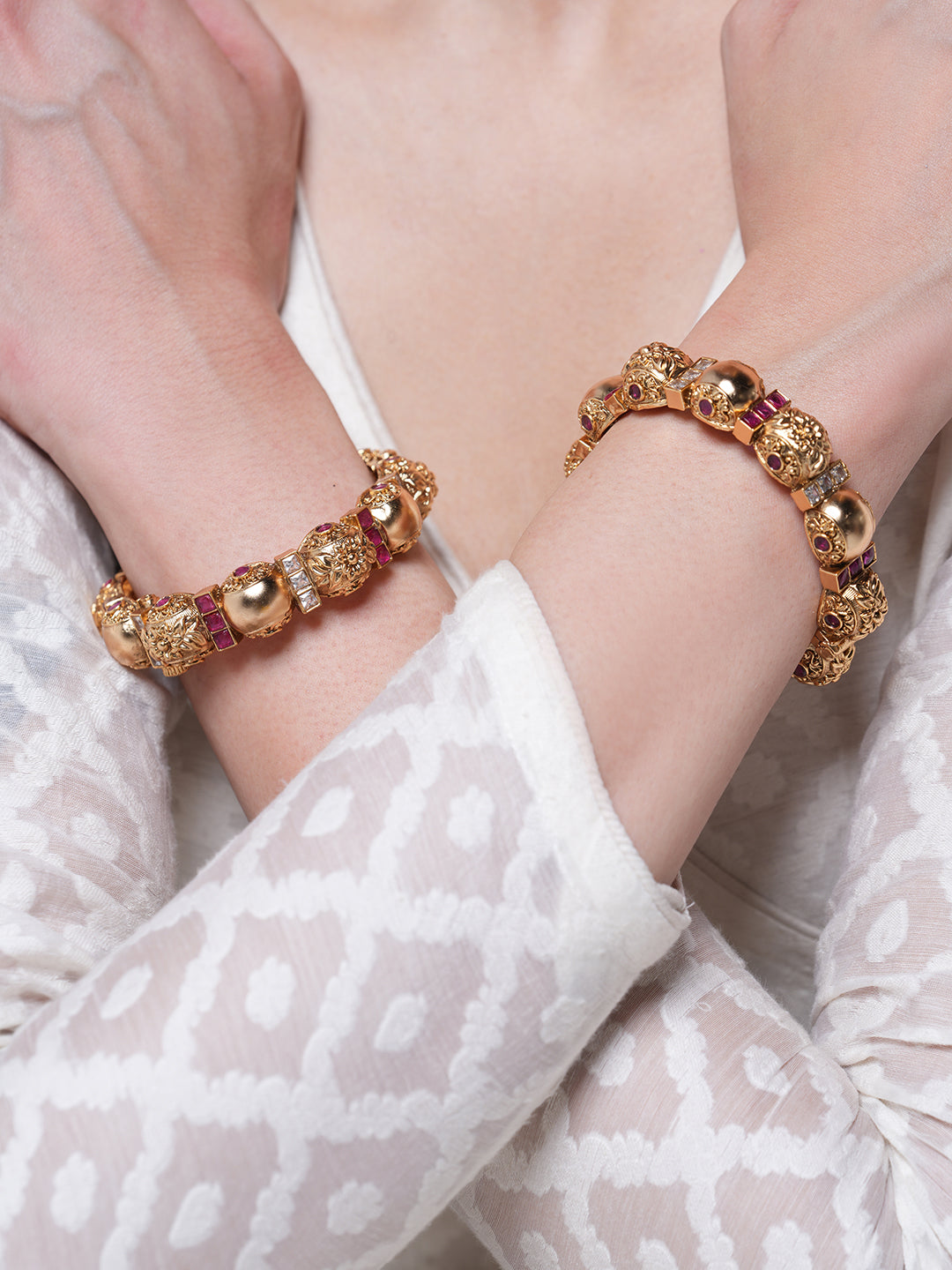 Premium Gold Polished Bangles