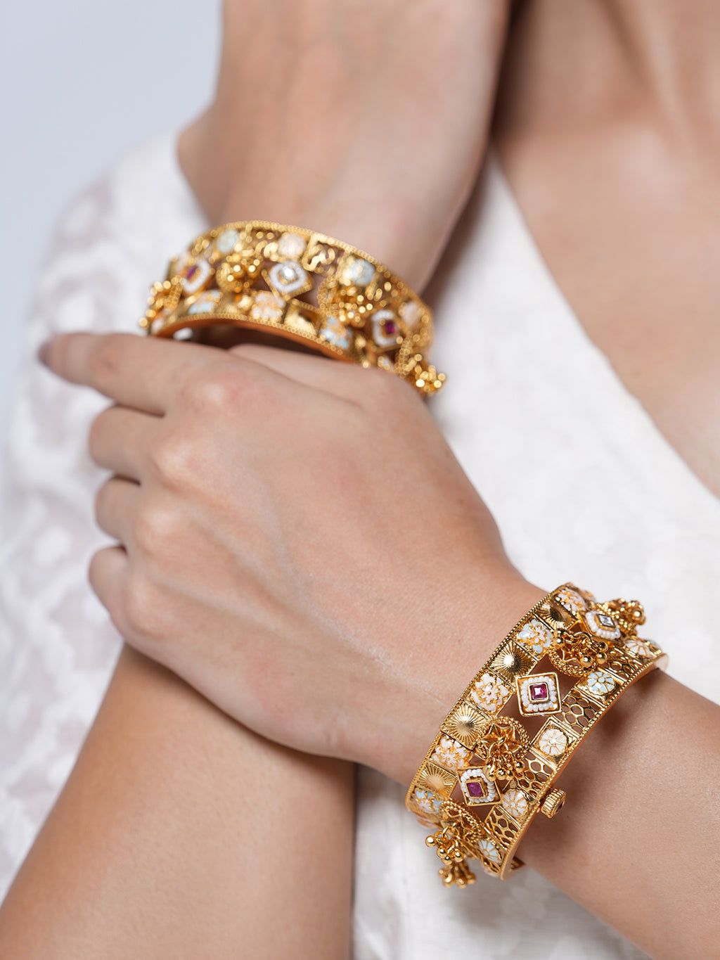 Heavy Big Meenakari Bangles