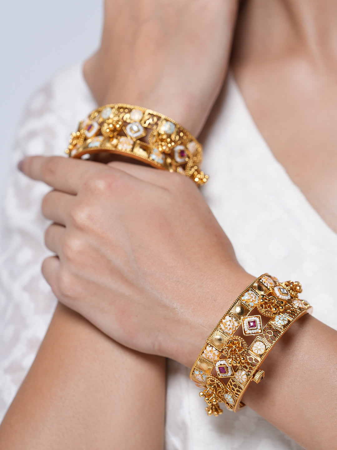 Heavy Big Meenakari Bangles