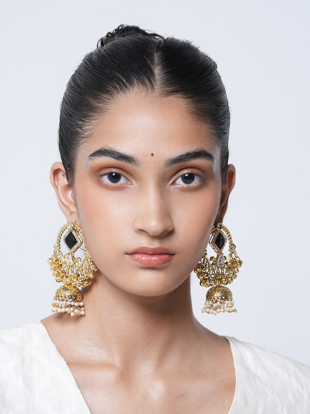 Black Stone Heavy Jhumki