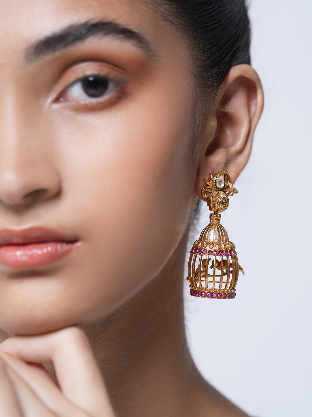 Bird Trap Designer Earrings