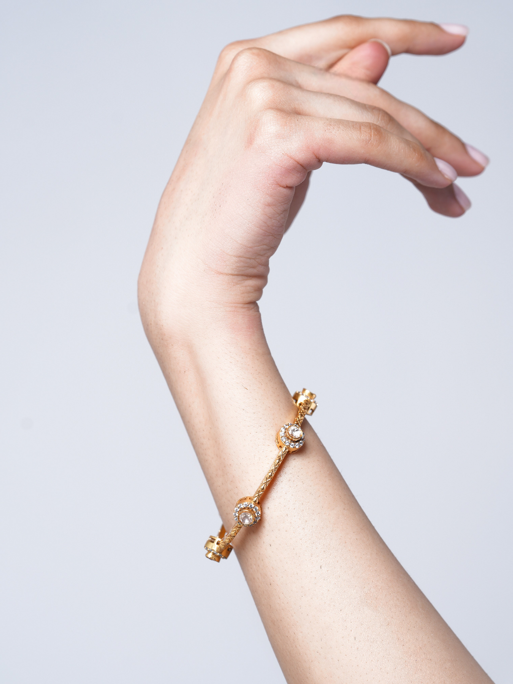 Sleek Premium Moissanite Bangles (2.4)