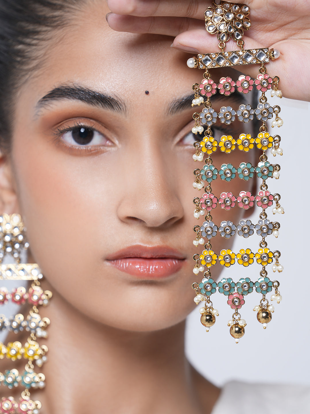 Long Multicolor Earrings