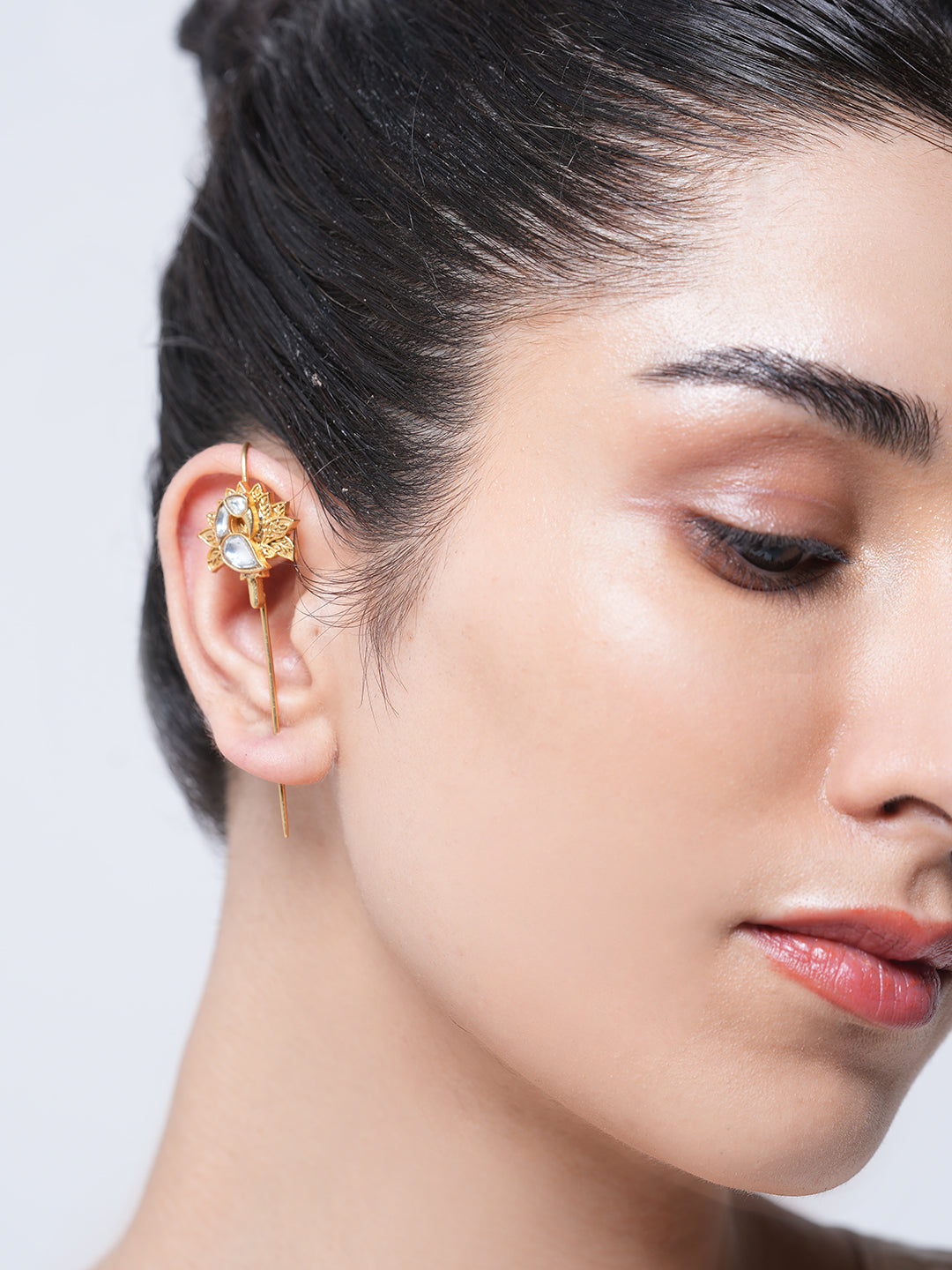 Designer Kundan Earcuffs