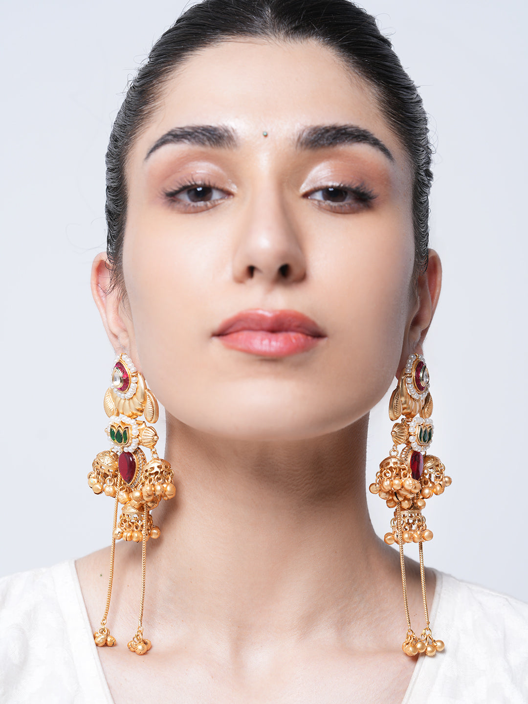 Long Jhumki with Ghungroo
