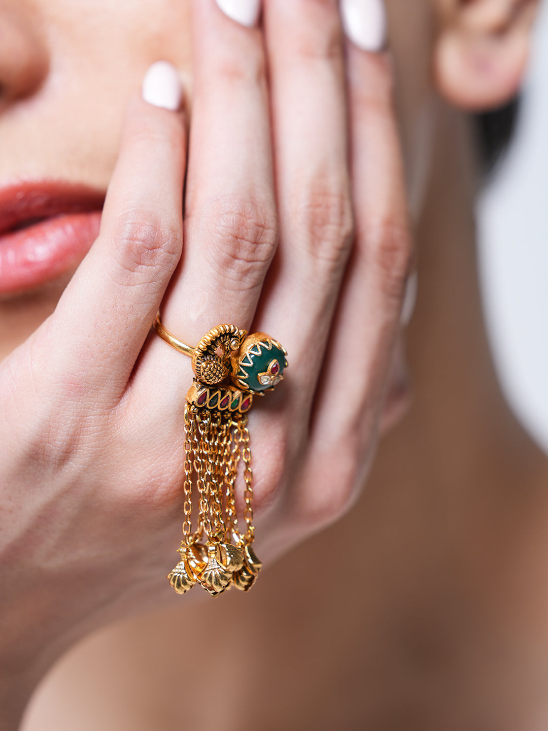 Premium Long Designer Ring