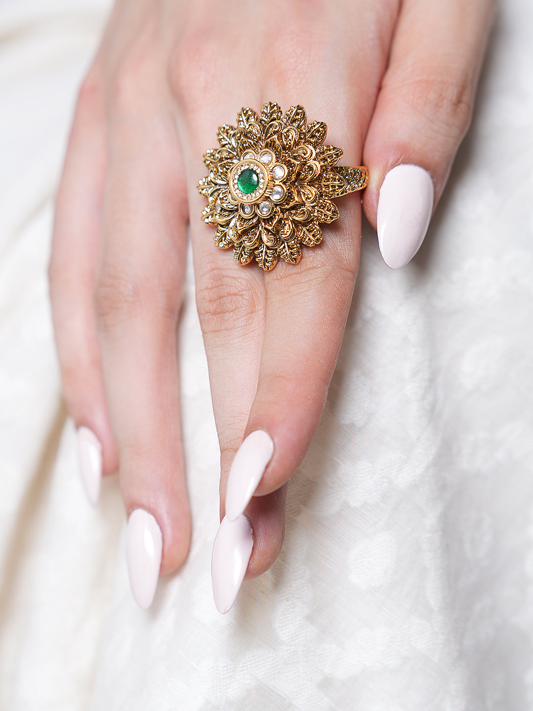 Big Round Antique Ring