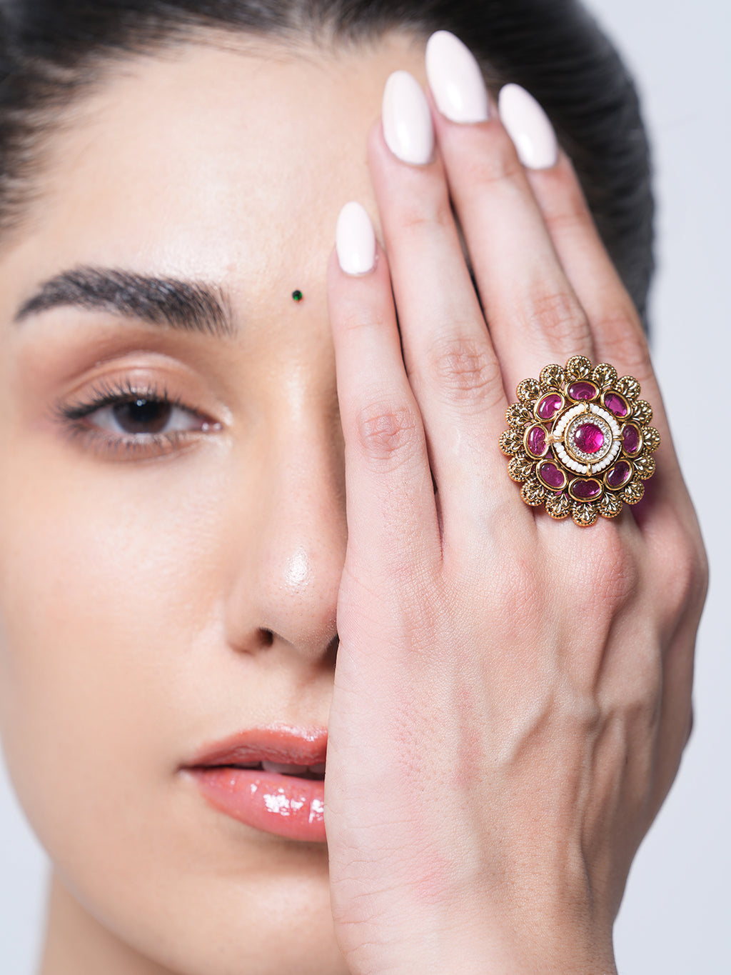 Gold Polish Antique Ring