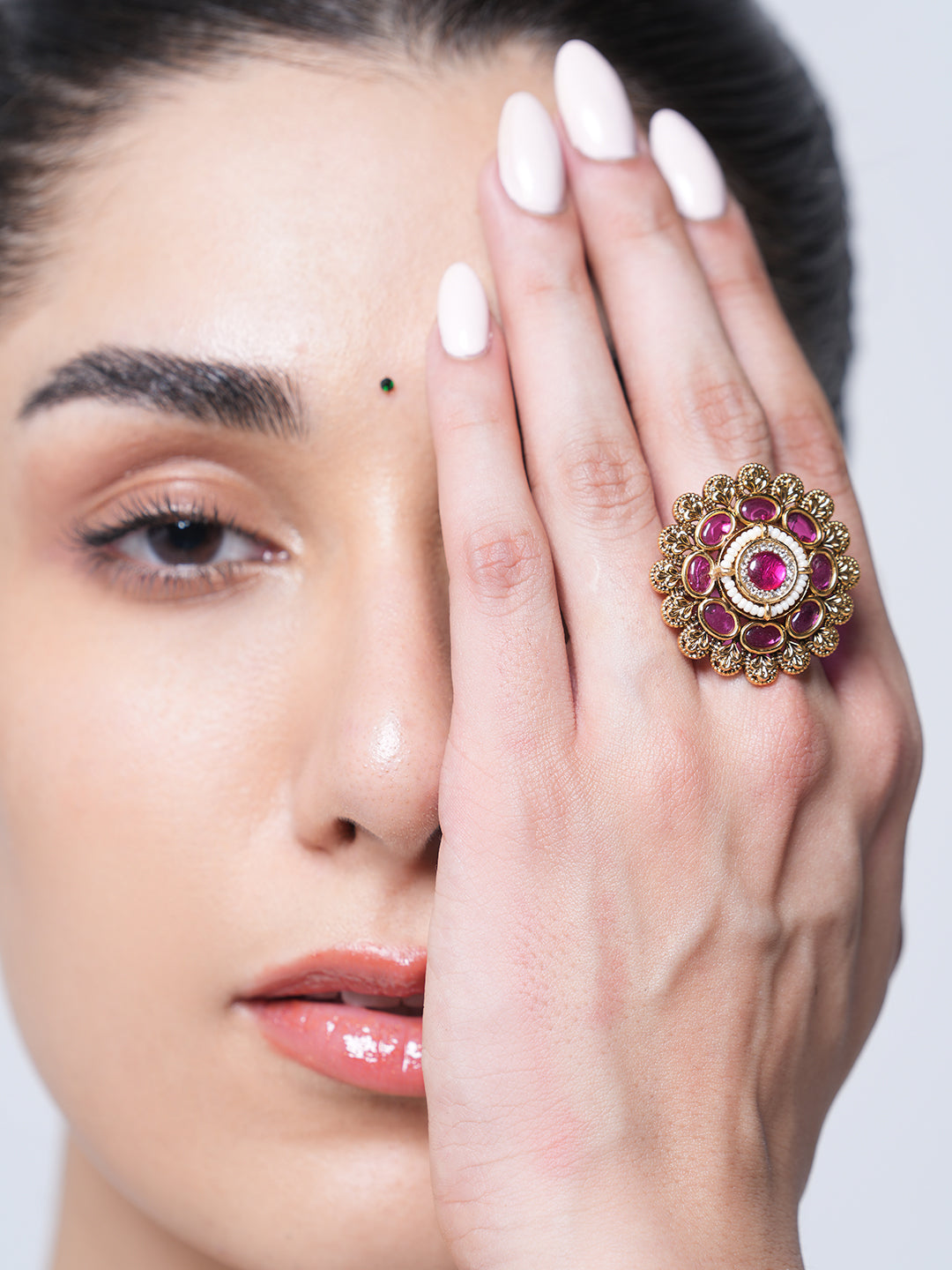 Gold Polish Antique Ring