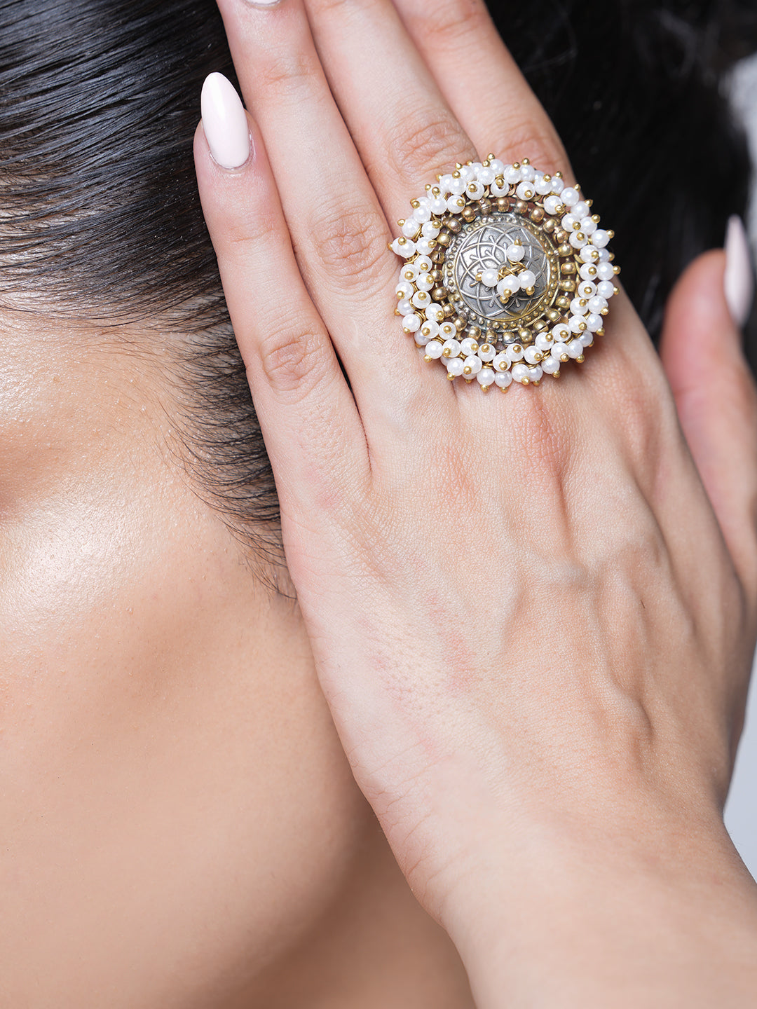 Big Silver Polish Ring