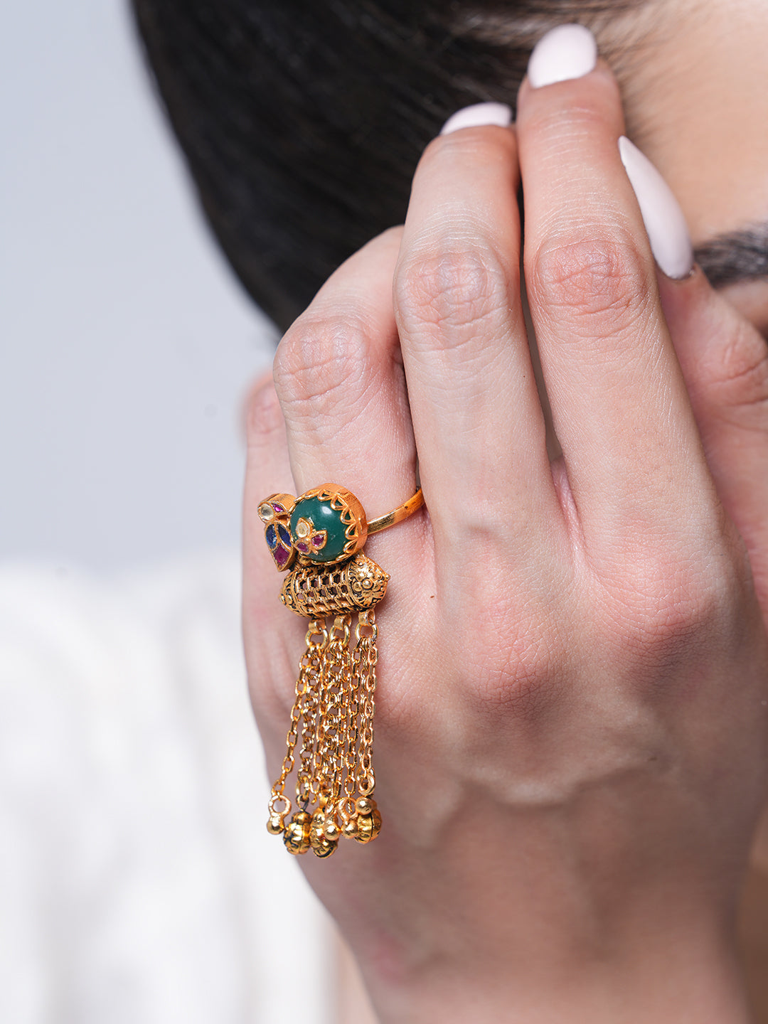 Designer Long Heritage Ring