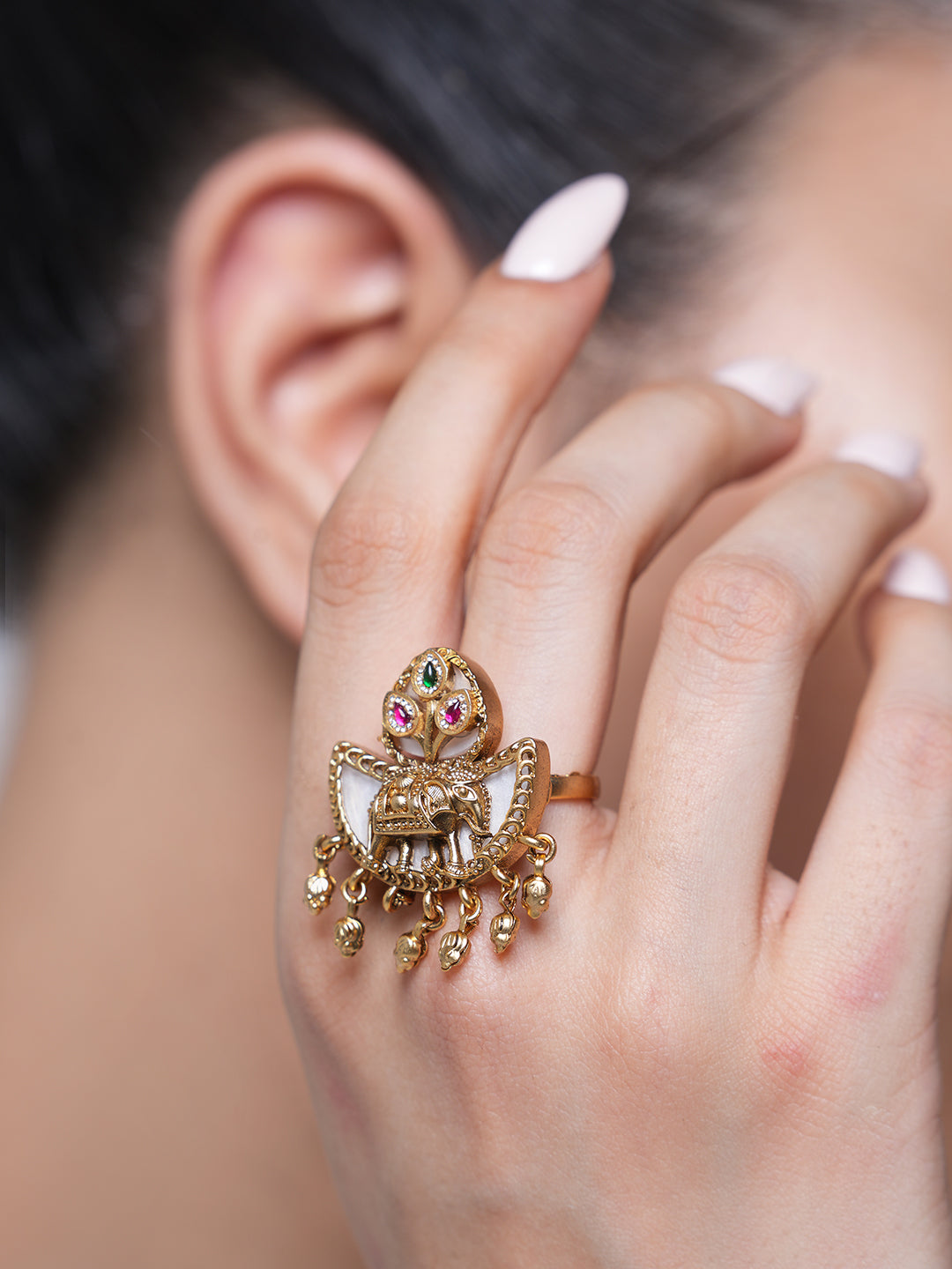 Elephant Style Ring