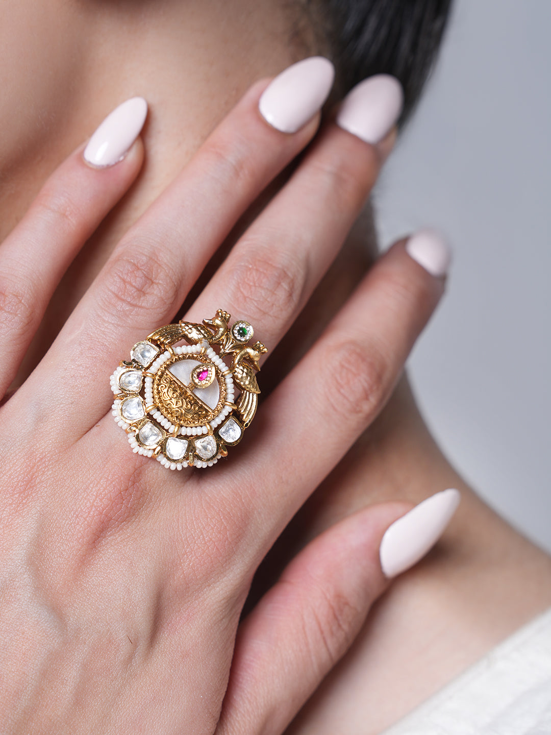White Heritage Ring
