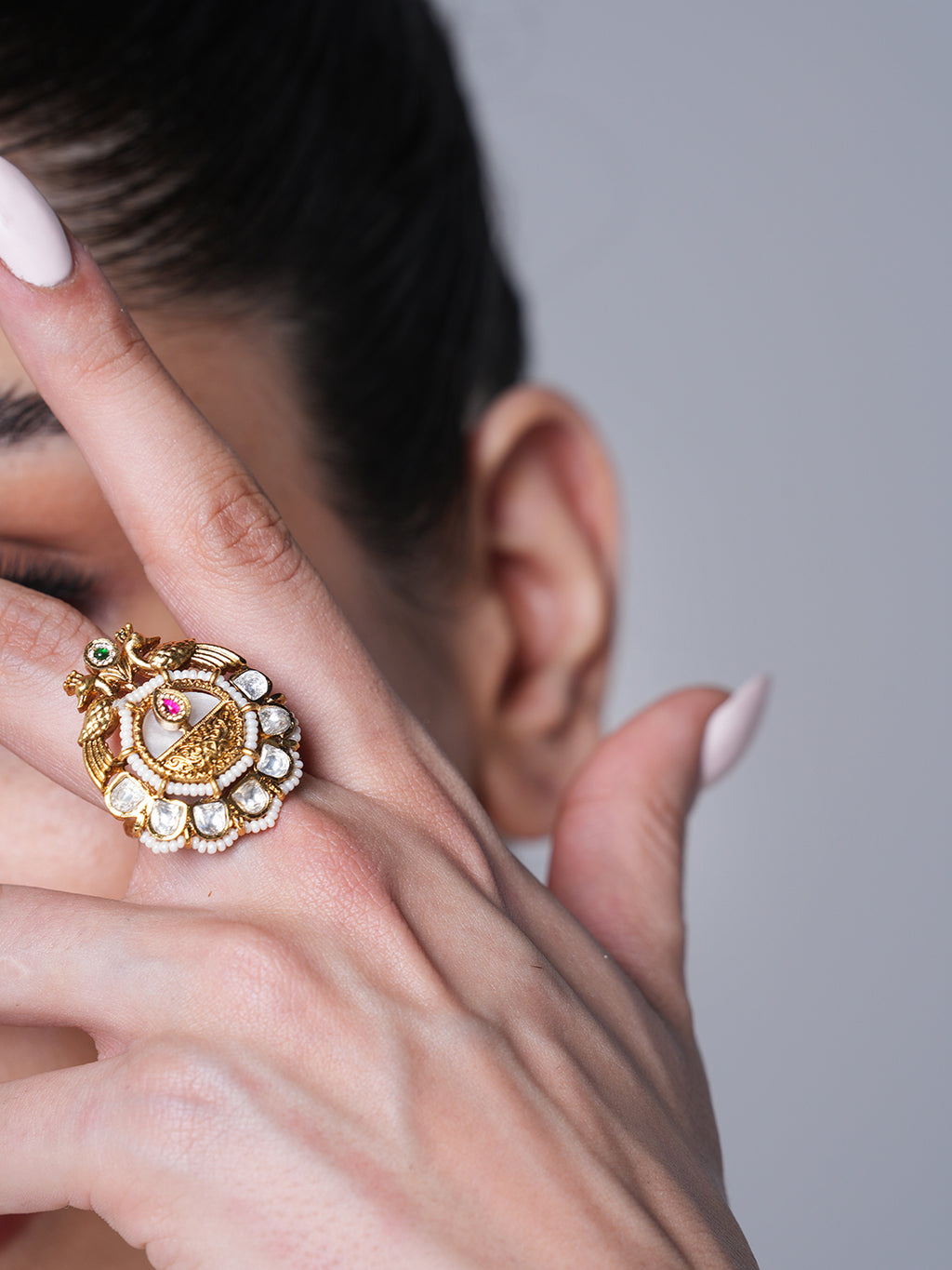 White Heritage Ring