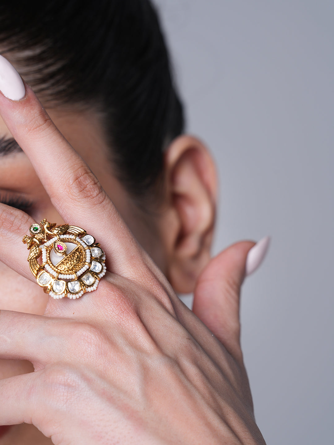 White Heritage Ring