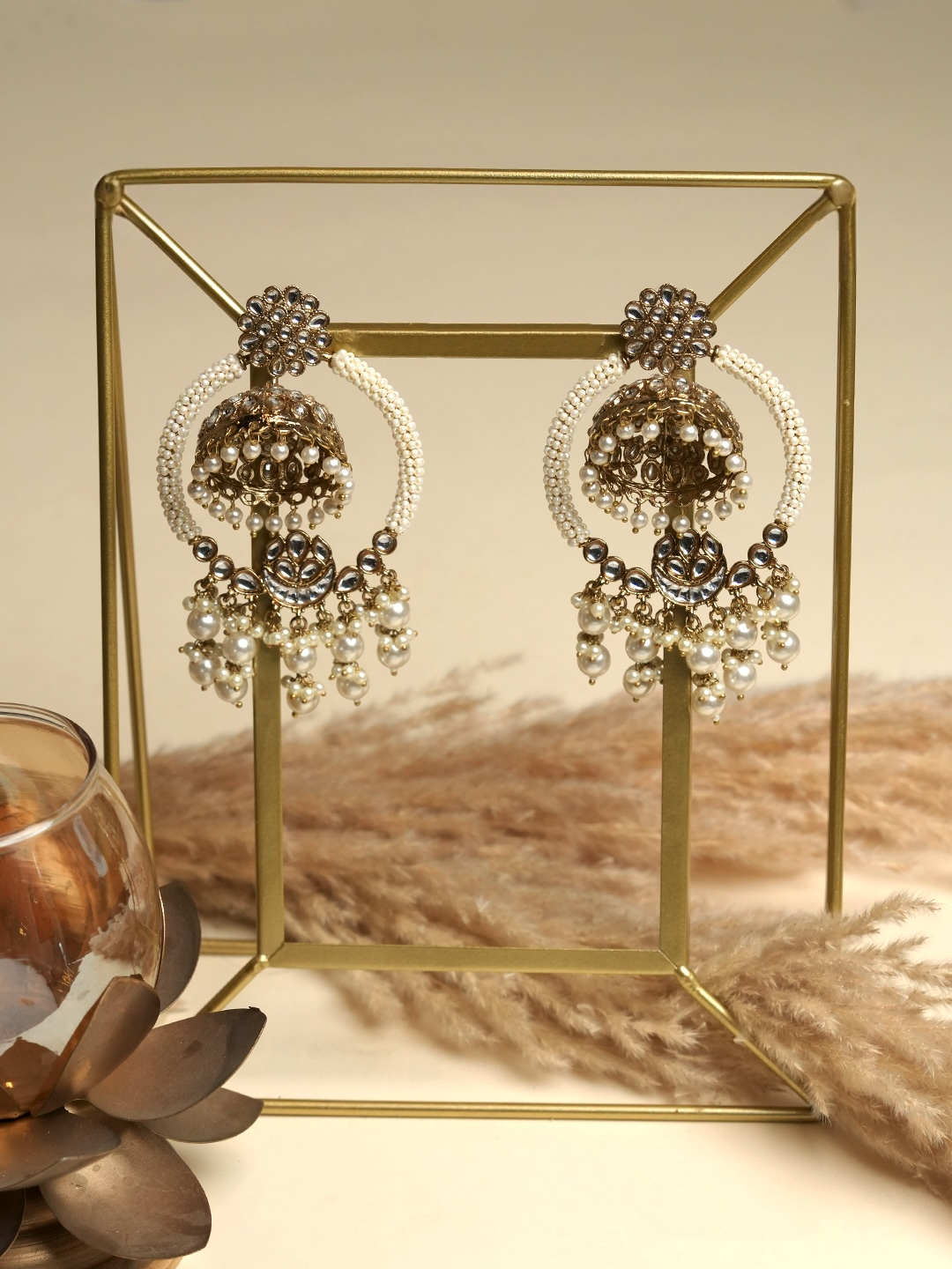 Big Heavy Golden Jhumki