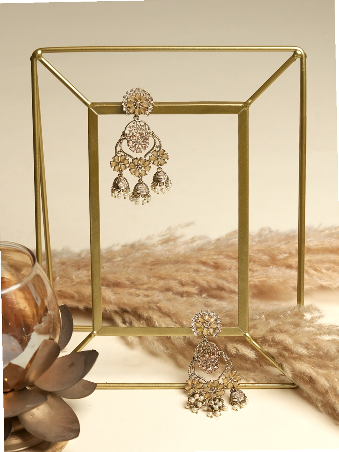 Reverse AD Earrings
