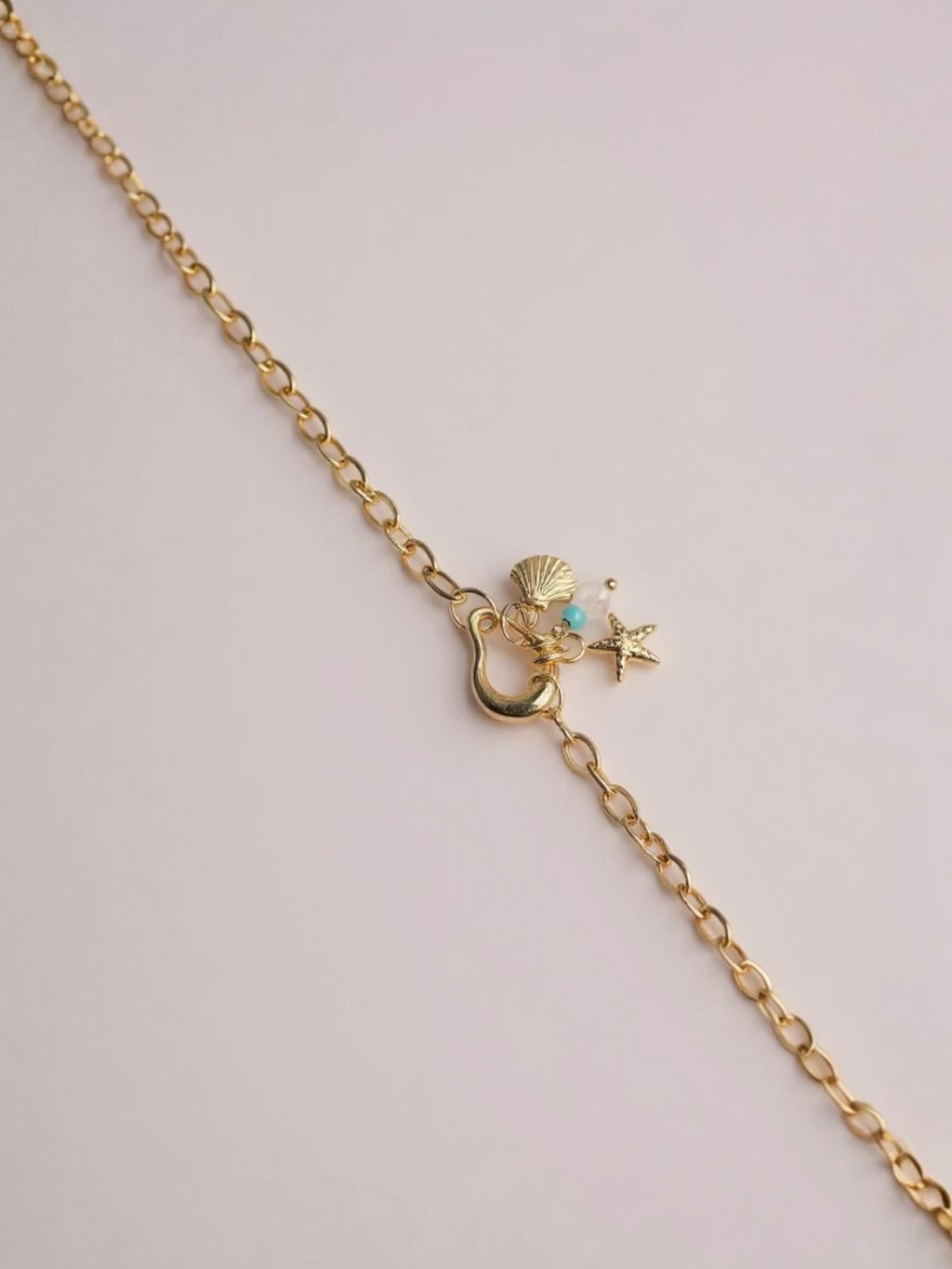 Pearl Turquoise Chain Bracelet