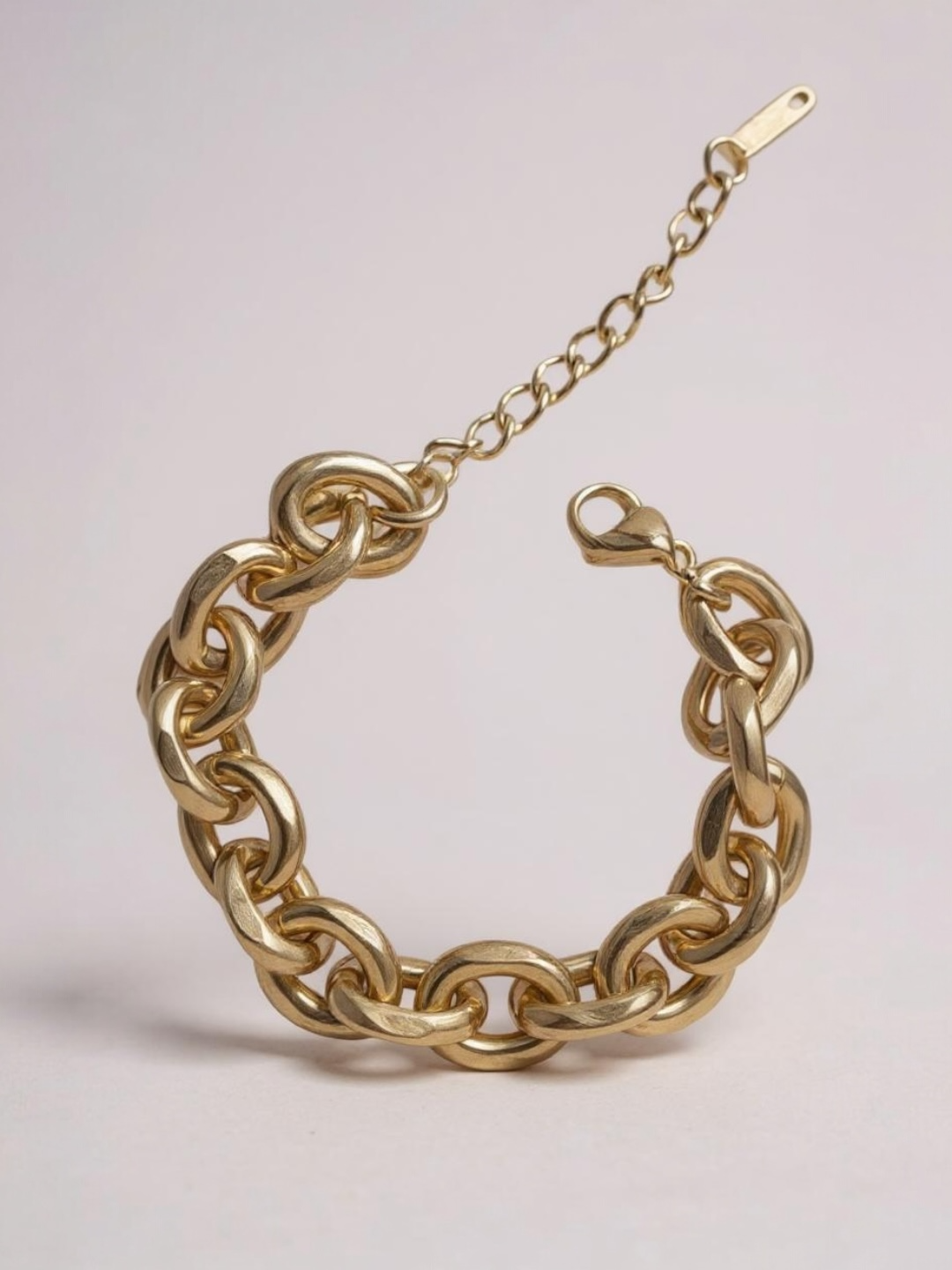 Gold Plated Cuban Chain Bracelet