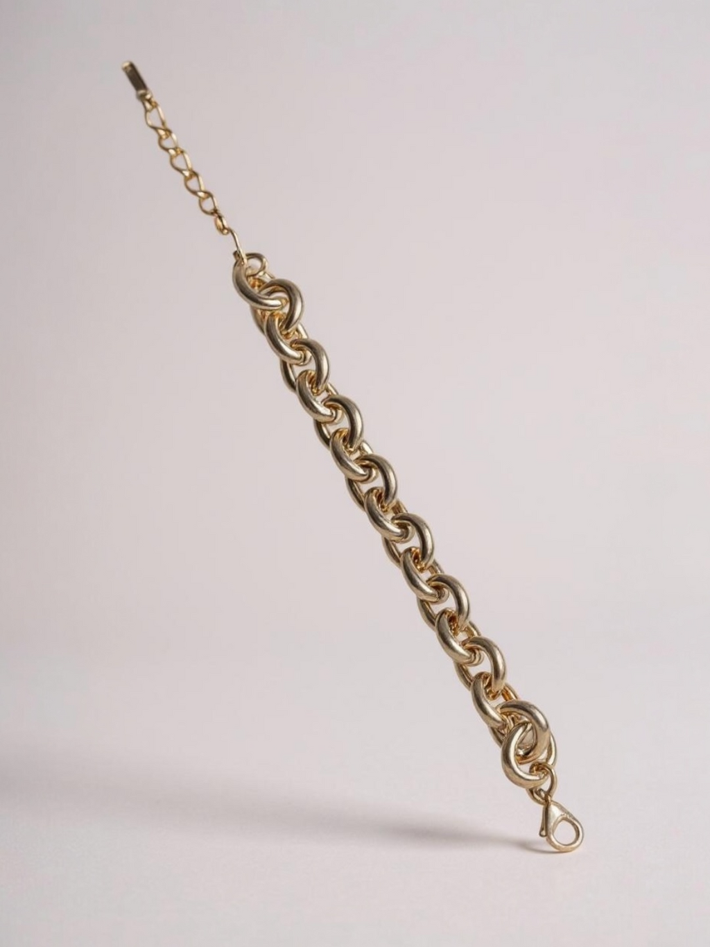 Gold Plated Cuban Chain Bracelet
