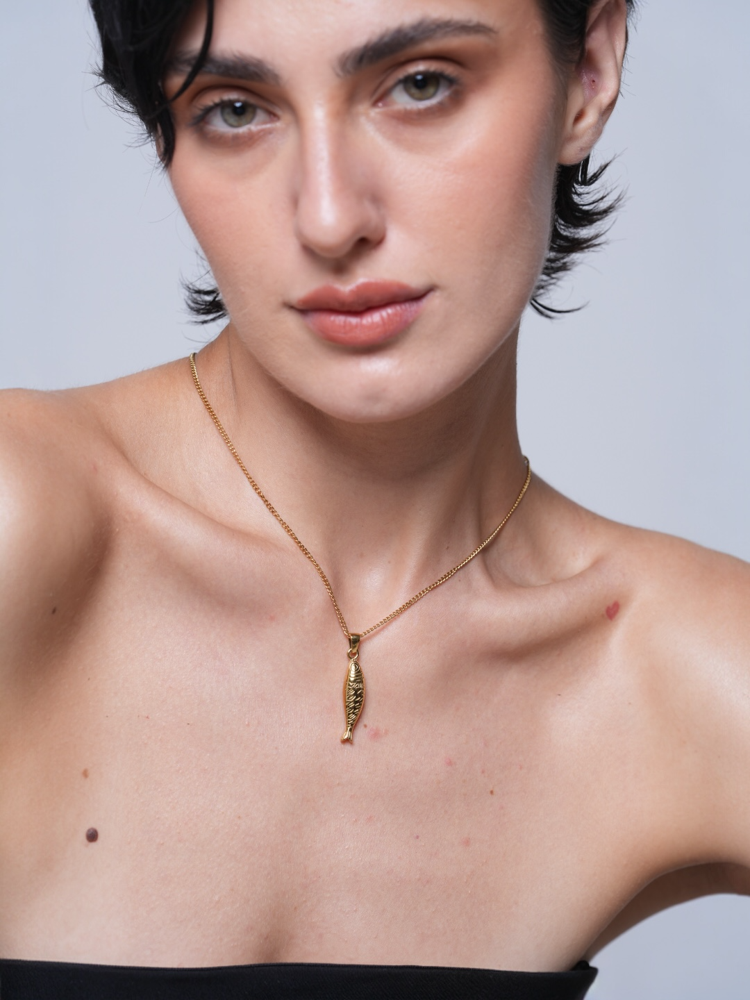 Chic Lucky Fish Charm Necklace