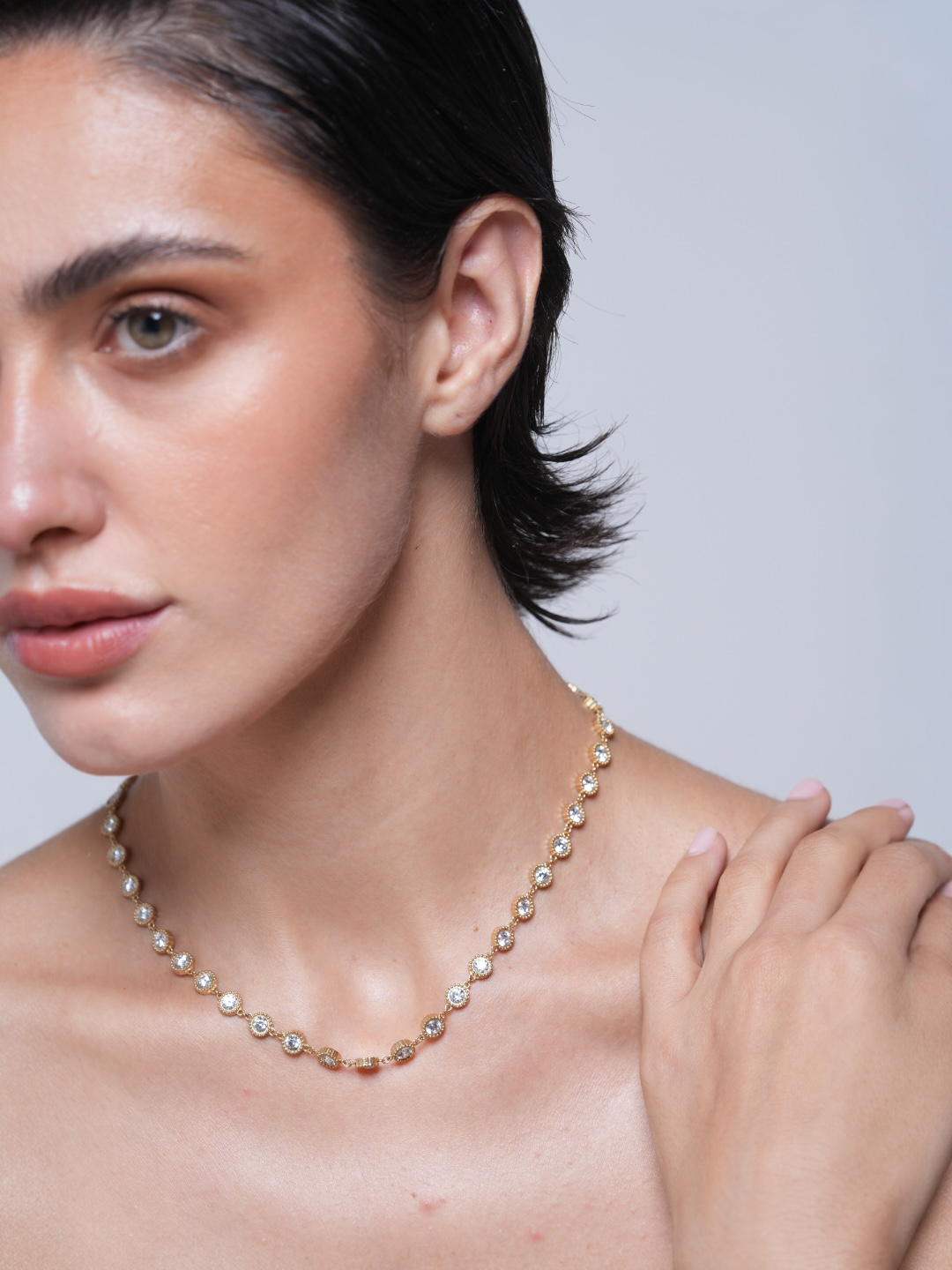 Bling Shiny Cubic Zirconia Necklace
