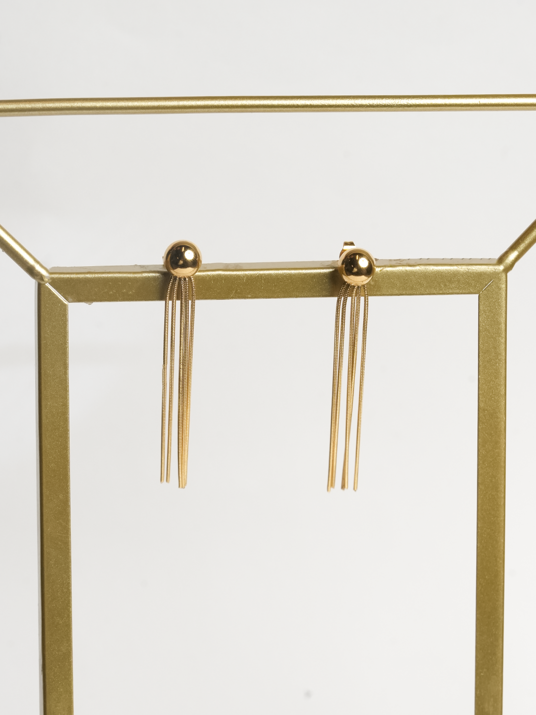 Gold Plated Drop Earrings