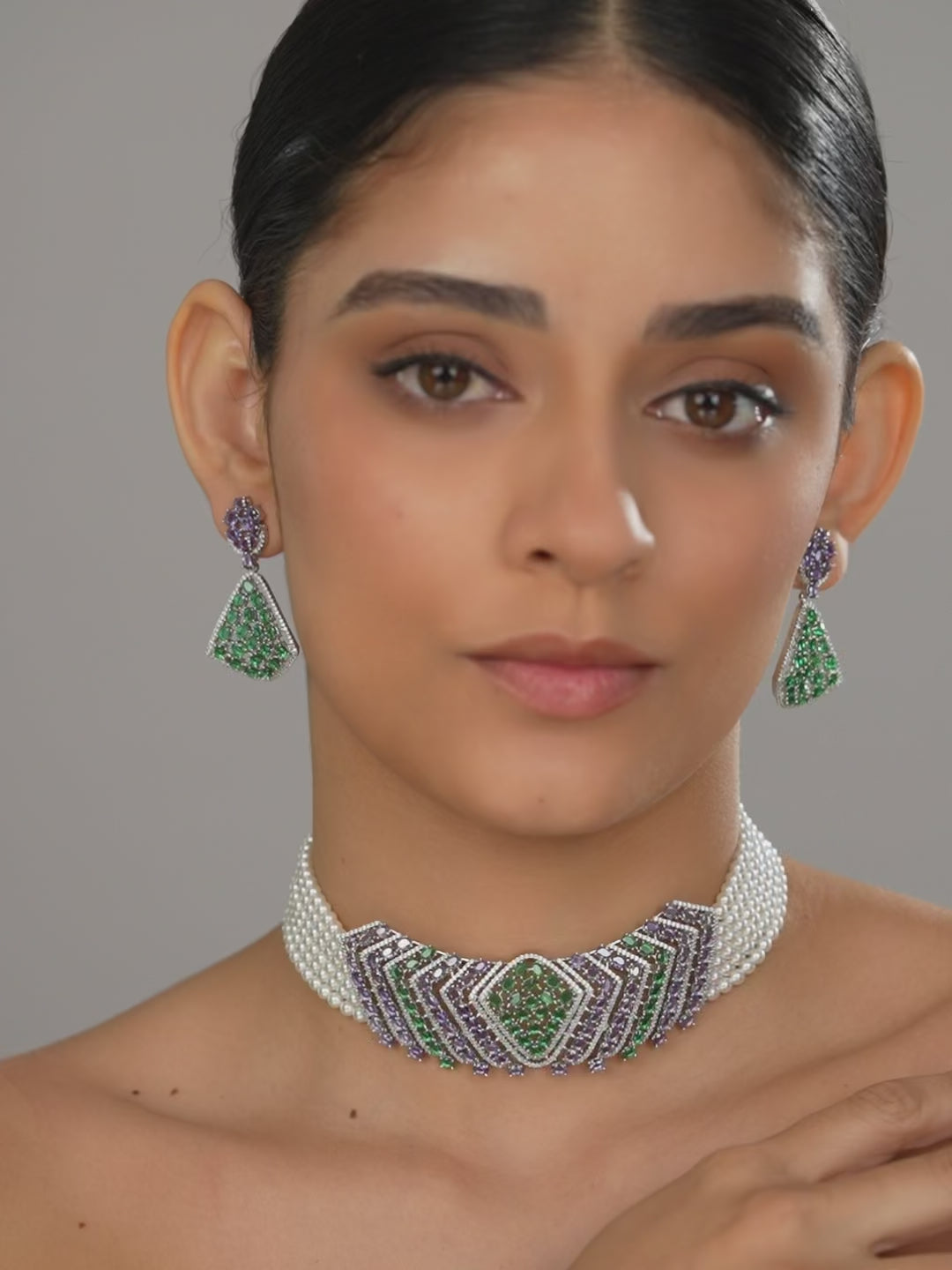 Crystal Prism Choker