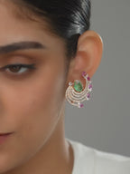 Mint Pink Paradise Studs