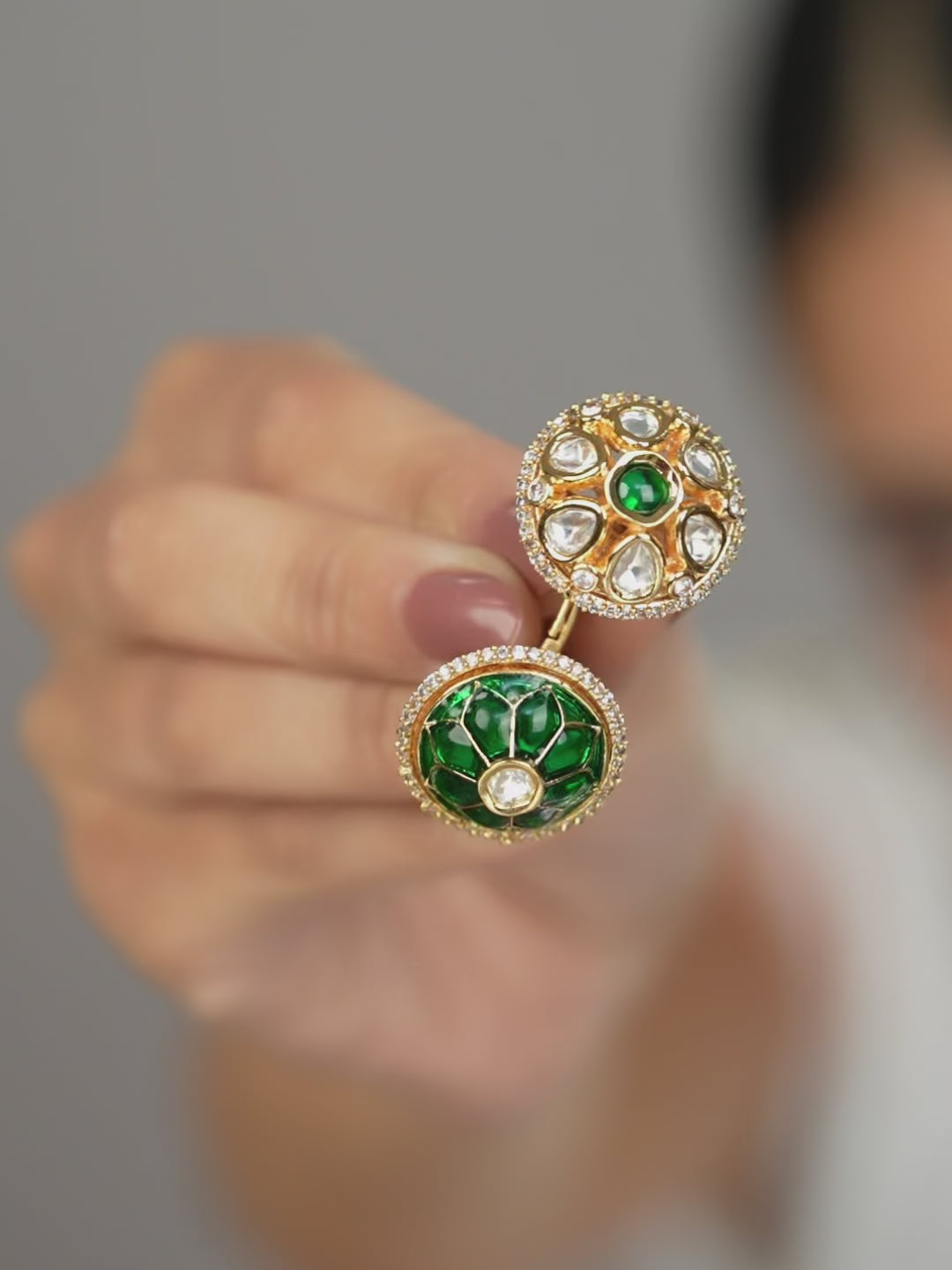 Dual Bloom Ring (Size 7)